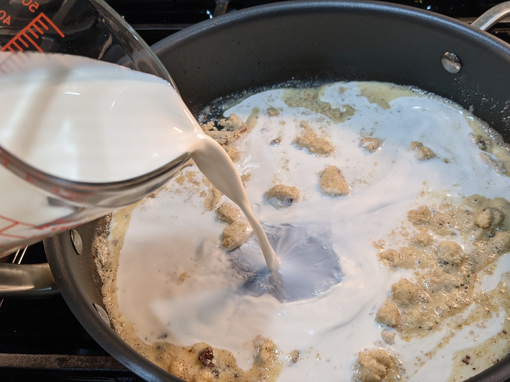 Almond Flour Biscuits with Sage Sausage Gravy