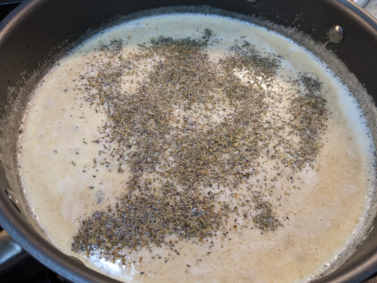 Almond Flour Biscuits with Sage Sausage Gravy
