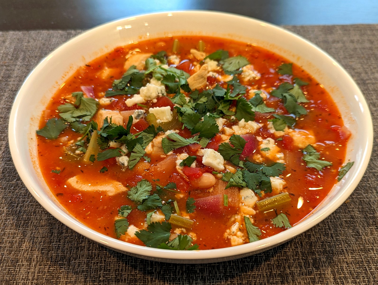 Buffalo Chicken Soup Cooking Chris