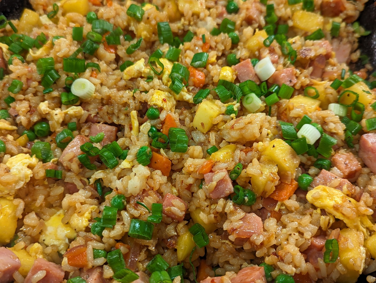 Ham and Pineapple Fried Rice Cooking Chris