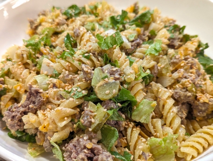 Big Mac Rotini Pasta